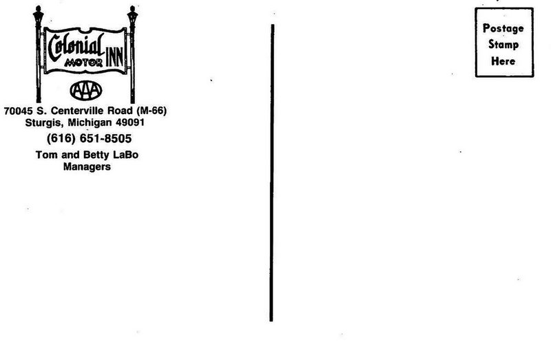 Colonial Motor Inn (Country Hearth Inn and Suites) - Old Postcard (newer photo)